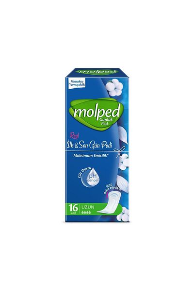 Molped First & Last Day Pad 16 Pieces Long X 4 Pieces