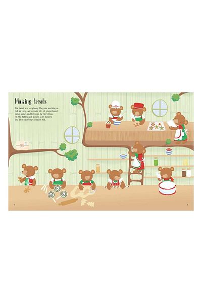 Usborne Christmas Sticker Book