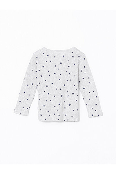 LC Waikiki Σετ πιτζάμες για αγόρια με στάμπα LCW baby Grey