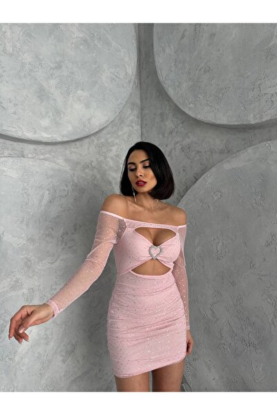 Butik Glitter Elegance Tül Elbise