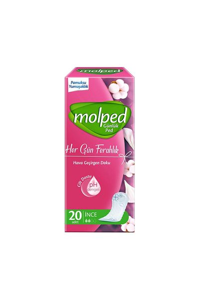Molped Freshness Daily Pad Every Day 20 X 4 Pieces