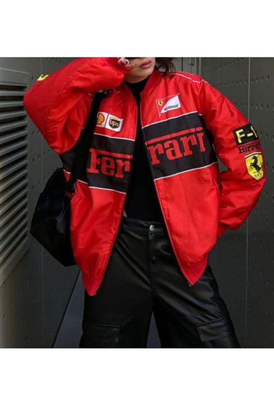Köstebek Μπουφάν αλεξίπτωτου με επένδυση Bomber F1 Retro με φερμουάρ