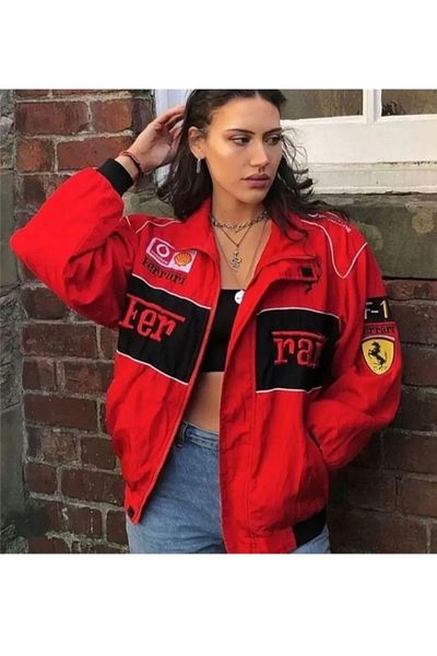 Köstebek Μπουφάν αλεξίπτωτου με επένδυση Bomber F1 Retro με φερμουάρ