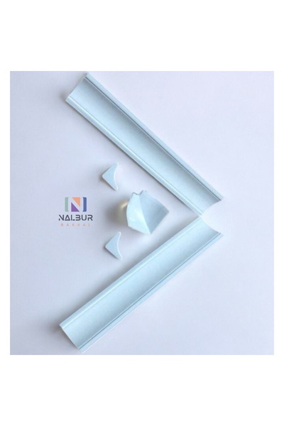 Nalbur Bakkal Küvet Çıtası 125 Cm 2 Adet Duşakabin Çıtası Tezgah Profili 1 Ad...
