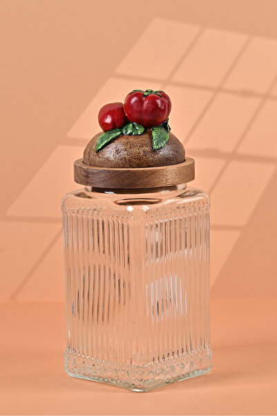 Handan UZUNOĞLU Özel Tasarım Kavanoz & Domates 1000 ml