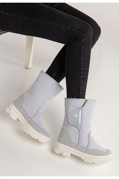 Khayt Diva Thermal Sheepskin Banded Cold Resistant Women's Boots Boots Snow Boots