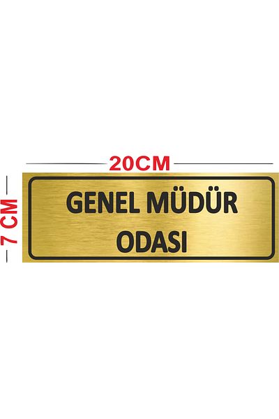sıradışıhediyem المعدن العام مدير غرفة تحذير علامة التوجيه