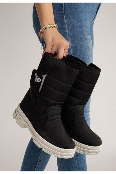 Khayt Diva Thermal ovčí kůže páskovaná mrazuvzdorná dámské boty Boty Sněhule