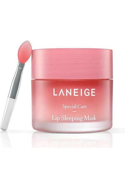 Laneige Original Korean Skincare Lip Sleeping Mask Balm for Soothing and Moisturizing - Berry