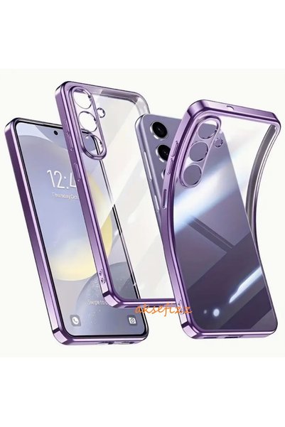 AKSEFİZZ Samsung Galaxy S23 Fe Compatible Camera Lens Protected Edges Colorfu...