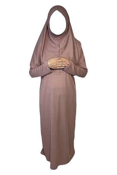 Monte Lui Φόρεμα προσευχής για κορίτσια Dusty Rose One Piece