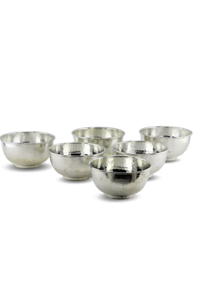 Efsoon Organics Altılı Kalaylı Bakır Çorba Tası (0,8 mm Kalın )