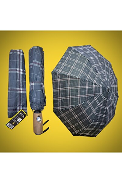 Rubenis Fiber Gövde Otomatik 10 Telli Rüzgara Dayanıklı  Şemsiye