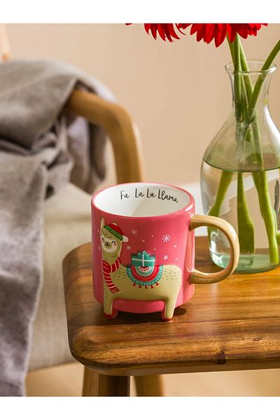 LC Waikiki Lcw Home Mixed Christmas Themed Ceramic Mug 490 ml