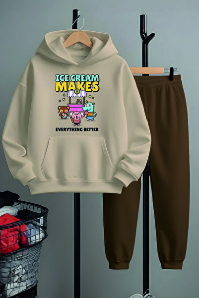 MYADA Set de trening cu imprimeu în stil premium 22904