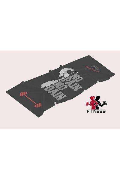 Erays Home Ψηφιακή τυπωμένη αθλητική πετσέτα γυμναστικής 50x100 cm 100% βαμβάκι
