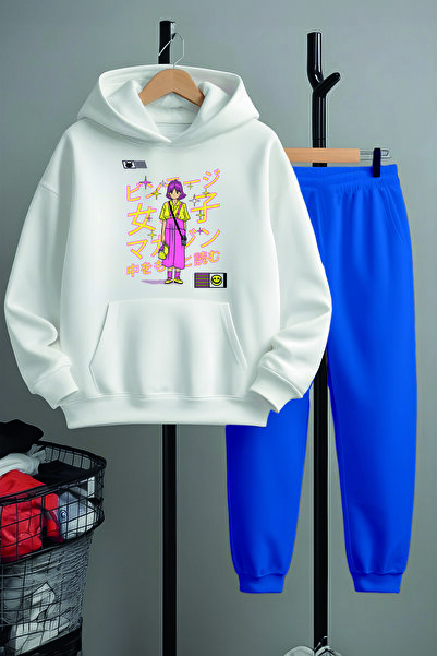 MYADA Преміум-комплект спортивного одягу з принтом дівчинки-фотографа 22979