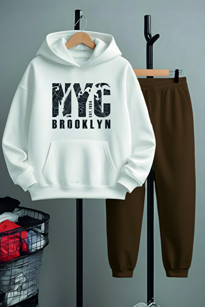 MYADA Premium stil NYC Bruklin odjevni komplet sa printom 12501