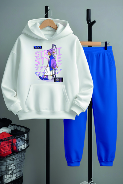 MYADA Преміальний спортивний комплект з принтом у стилі вуличного стилю 22980