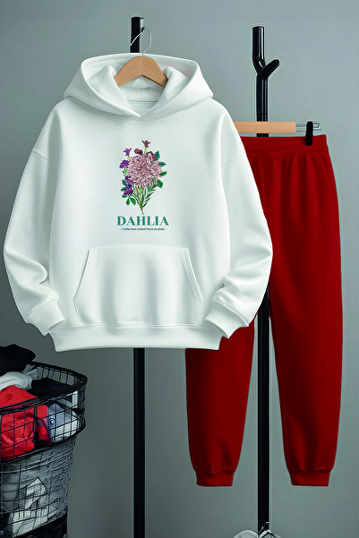 MYADA Преміум комплект спортивного одягу з принтом мексиканської квітки 22807