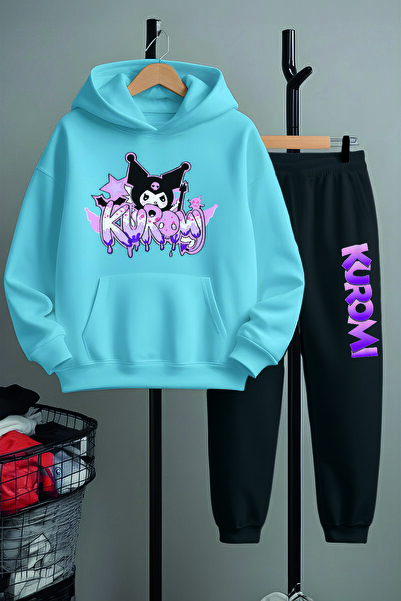 MYADA طقم بدلة رياضية علوية مطبوعة من Graffı Kuromi 23408