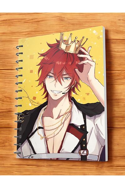 nihonwosekai Ensemble Stars Anime A5 Boy Spiral Notebook 50 Sheets