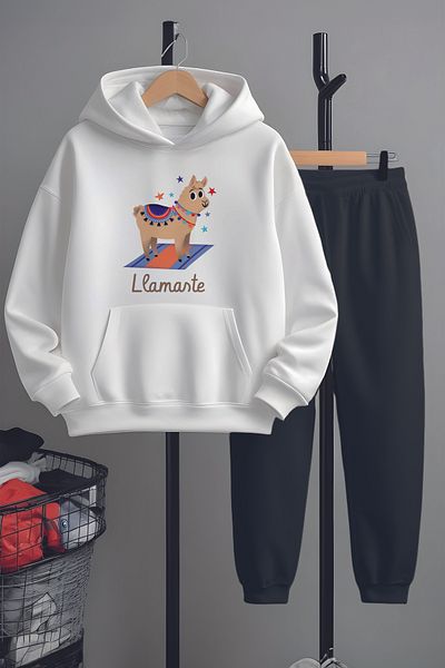 MYADA Set de treninguri de sus și de jos cu imprimeu Lemante premium 22867