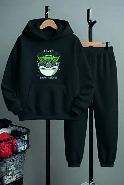 MYADA Преміум комбінезон з принтом кота-астронавта 22938