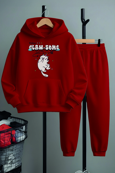 MYADA Преміум-комплект спортивного одягу з принтом єдинорога для котів 22916