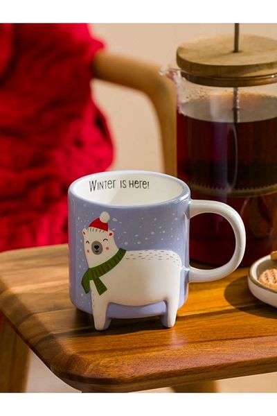 LC Waikiki Lcw Home Mixed Printed Ceramic Mug 490 ml