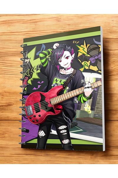 nihonwosekai Twisted Wonderland Anime A5 Size Spiral Notebook 50 Sheets