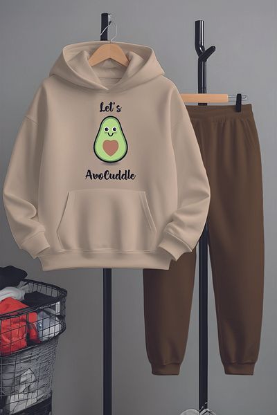 MYADA Set de trening cu imprimeu avocado premium 22881