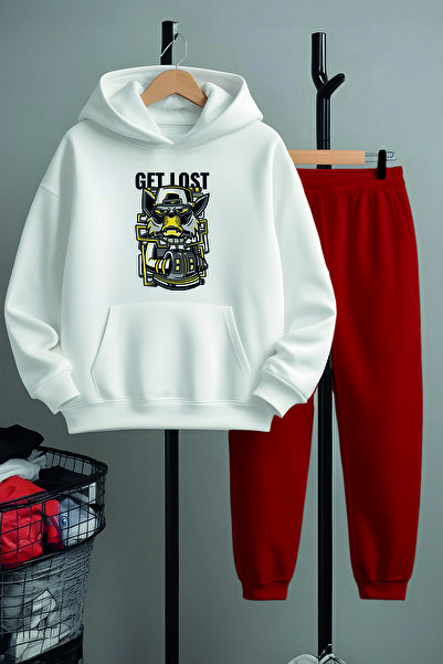 MYADA Преміум-комплект спортивного одягу з принтом собаки-робота 22804