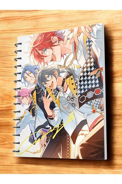nihonwosekai Ensemble Stars Anime A5 Boy Spiral Notebook 50 Sheets