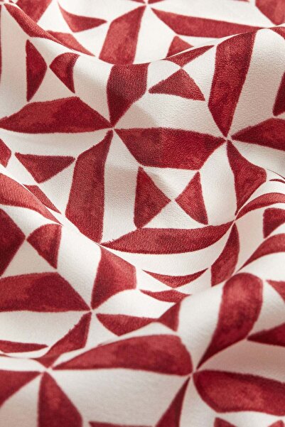 H&M Satin shirt dress