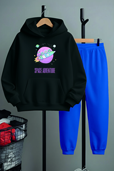 MYADA Преміум-комплект спортивного одягу з принтом «Космічна дорога» 22793