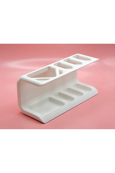 3D DESİNG MARKET Organizer Stand - Εξωτερική βούρτσα και θήκη για βούρτσα