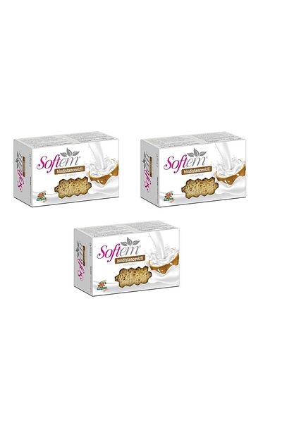 Softem صابون ألياف جوز الهند 3 قطع 130 جرام