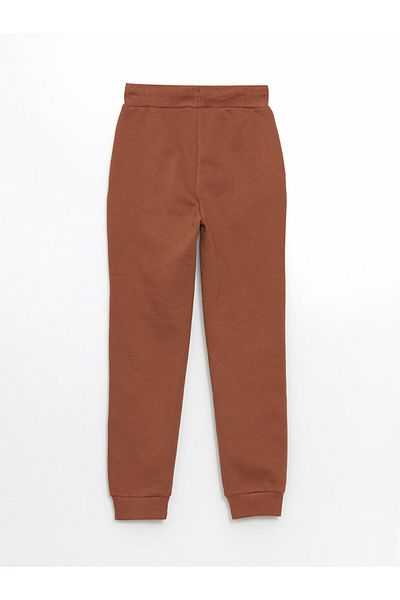 LC Waikiki LCW Kids Pantaloni groși de sport Jogger pentru fete cu talie elastică