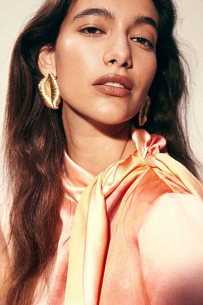 H&M Leaf-shaped earrings