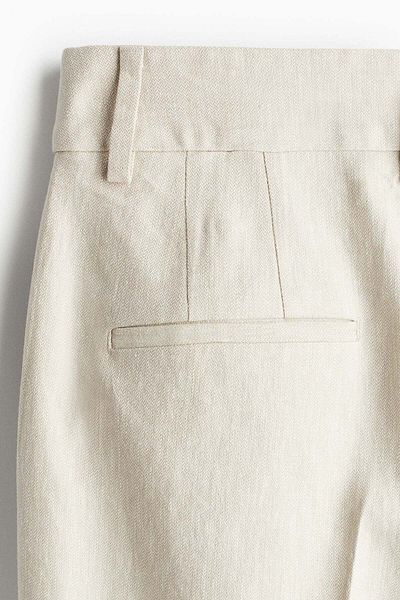 H&M Linen-blend trousers