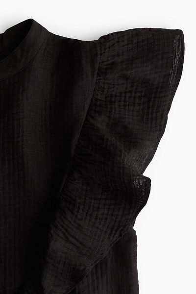 H&M Frill-trimmed blouse