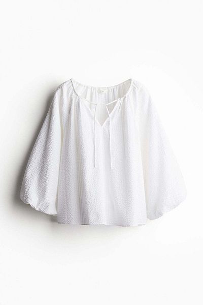 H&M Seersucker blouse