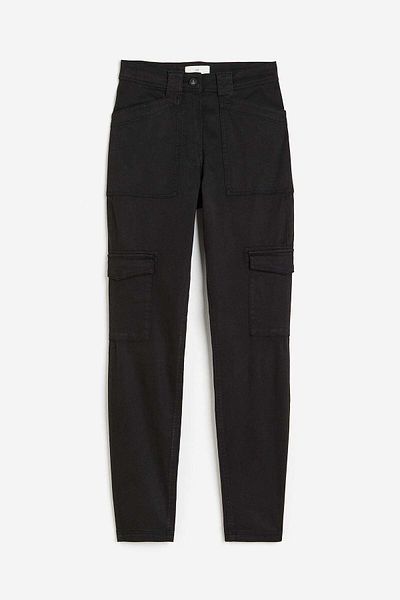 H&M Lyocell-blend cargo trousers
