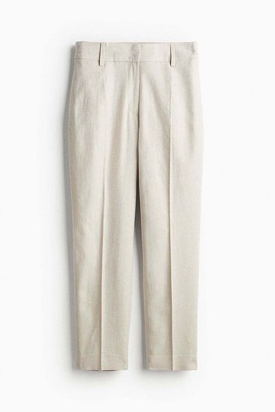 H&M Linen-blend trousers