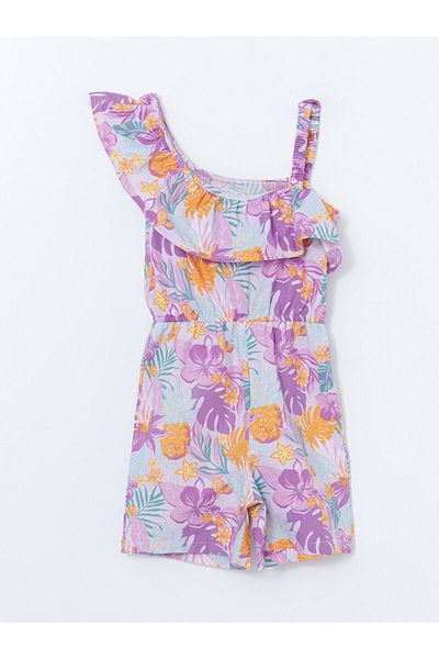 LC Waikiki Lcw Patterned Girl's Jumpsuit