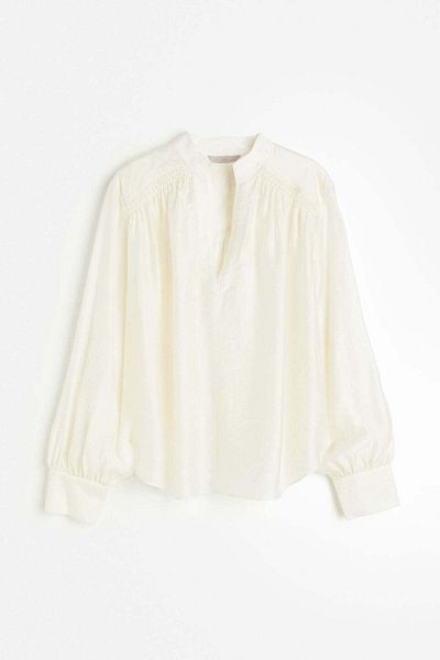H&M Lyocell popover blouse