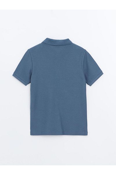 LC Waikiki Tricou texturat pentru băiat cu guler polo de sezon nou - S55702Z4