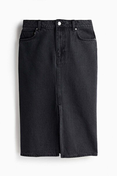 H&M Knee-length denim skirt