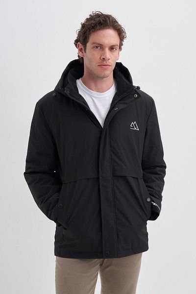 Cazador Ανδρικό παλτό Jazz 1040 Hooded Micro